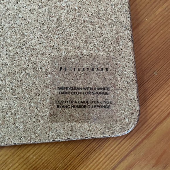 Pottery Barn Dining Set Of 4 New Pottery Barn Canada Flag Cork